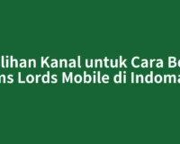 Pilihan Kanal untuk Cara Beli Gems Lords Mobile di Indomaret