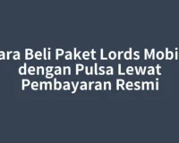 Cara Beli Paket Lords Mobile dengan Pulsa Lewat Pembayaran Resmi