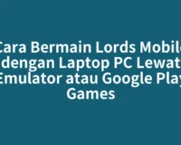 Cara Bermain Lords Mobile dengan Laptop PC Lewat Emulator atau Google Play Games