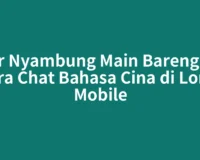 Biar Nyambung Main Bareng, Ini Cara Chat Bahasa Cina di Lords Mobile